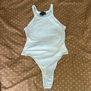 White One Piece Bodysuit